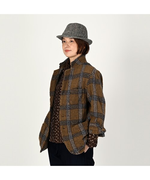 45R（フォーティファイブアール）の「メリノ縮絨の908シャツジャケット