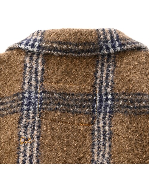 45R（フォーティファイブアール）の「メリノ縮絨の908シャツジャケット