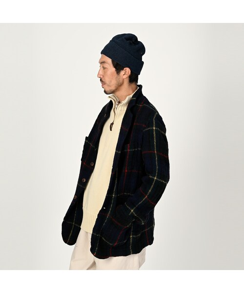 45R（フォーティファイブアール）の「メリノ縮絨の908シャツジャケット