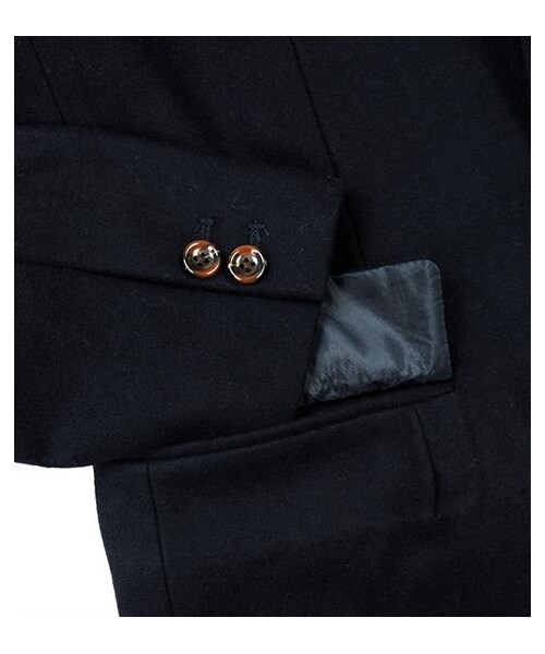 Audience（オーディエンス）の「輕量Melton羊毛Chester外套（その他・メンズ・酒紅/黑/卡其/藍・M/L/XL）」の9枚目の写真