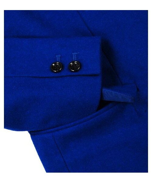 Audience（オーディエンス）の「輕量Melton羊毛Chester外套（その他・メンズ・酒紅/黑/卡其/藍・M/L/XL）」の14枚目の写真