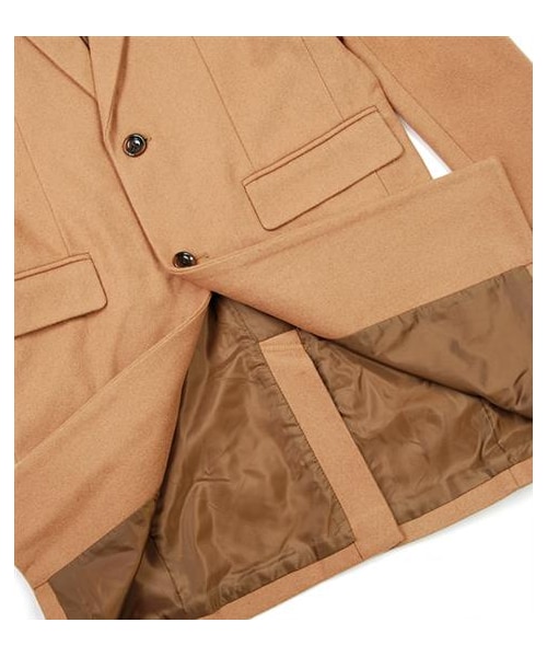 Audience（オーディエンス）の「輕量Melton羊毛Chester外套（その他・メンズ・酒紅/黑/卡其/藍・M/L/XL）」の19枚目の写真