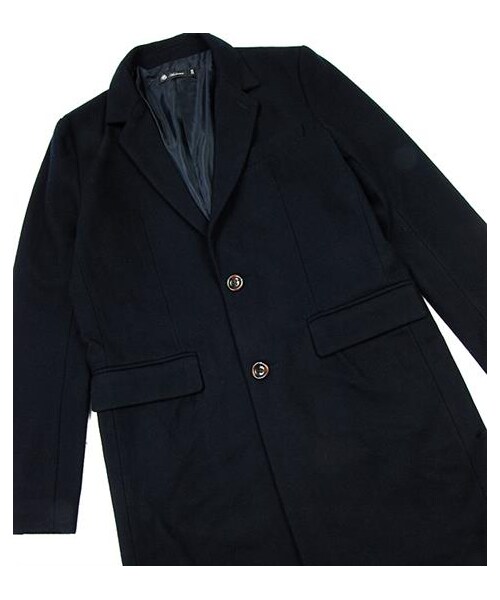 Audience（オーディエンス）の「輕量Melton羊毛Chester外套（その他・メンズ・酒紅/黑/卡其/藍・M/L/XL）」の8枚目の写真