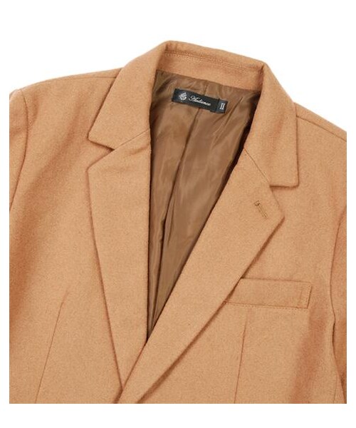 Audience（オーディエンス）の「輕量Melton羊毛Chester外套（その他・メンズ・酒紅/黑/卡其/藍・M/L/XL）」の16枚目の写真