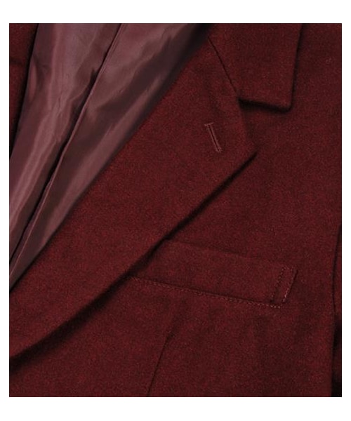 Audience（オーディエンス）の「輕量Melton羊毛Chester外套（その他・メンズ・酒紅/黑/卡其/藍・M/L/XL）」の4枚目の写真