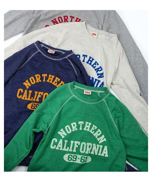 Revo.(レボ)の「College Sweat Shirt(その他・メンズ・白/灰/深藍/綠・M/L)」の2枚目の写真