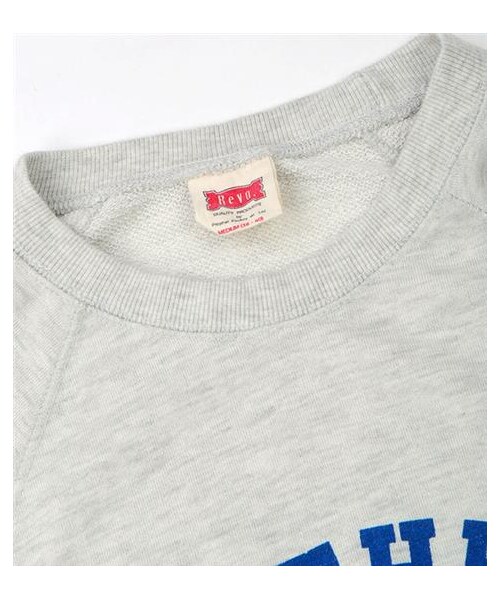 Revo.(レボ)の「College Sweat Shirt(その他・メンズ・白/灰/深藍/綠・M/L)」の3枚目の写真