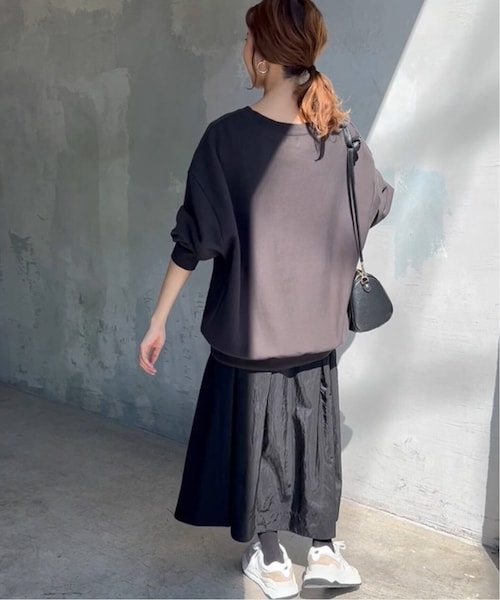 Spick and Span サテンタックスカート38黒 Spick and Span サテンタックスカート38黒