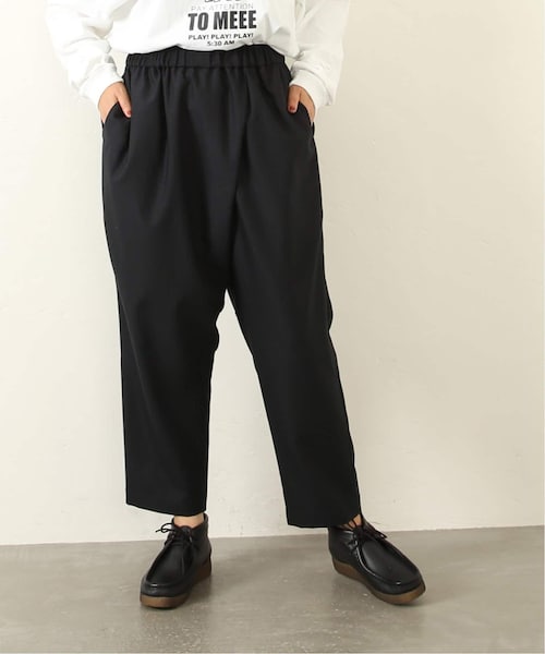 ピンストライプクロスオーバーパンツ JOURNAL STANDARD LUXE（ジャーナルスタンダード ラックス）の