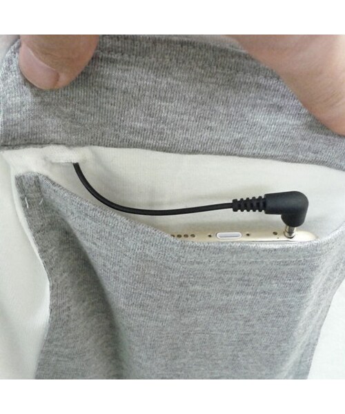 WAMONO CLOTHING（ワモノクロージング）の「〔iPhone6が入る〕スマートポケット付きラグラン長袖Ｔシャツ（Tシャツ/カットソー・メンズ・その他・M,L）」の3枚目の写真