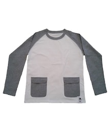 WAMONO CLOTHING | 〔iPhone6が入る〕スマートポケット付きラグラン長袖Ｔシャツ(Tシャツ/カットソー)