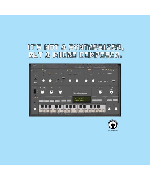 WAMONO CLOTHING（ワモノクロージング）の「隠れた名シンセ202クローンTシャツ（Tシャツ/カットソー・メンズ・その他）」の2枚目の写真