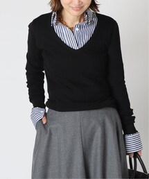 Deuxieme Classe（ドゥーズィエムクラス）の「*ultimate Vネックプル