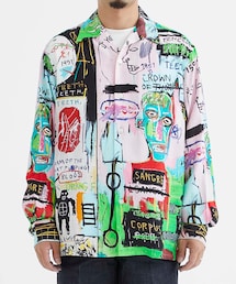 JEAN-MICHEL BASQUIAT / HAWAIIAN SHIRT L/S ( TYPE-3 )