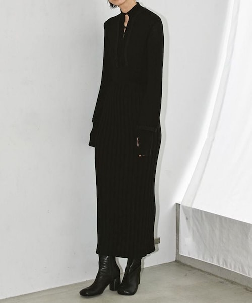 TODAYFUL（トゥデイフル）の「Blade Piping Knitdress（ワンピース 