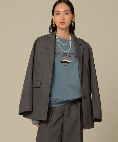 MATURED(マチュアード)の「バックオープンテーラードジャケット(テーラードジャケット・レディース・D.GRY/CCL/BGE/TAN・FREE)」の1枚目の写真