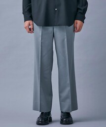 PUBLIC TOKYO パブリックトウキョウ　ツイルストレートスラックス PUBLIC TOKYO（パブリックトウキョウ）の「〈セットアップ対応