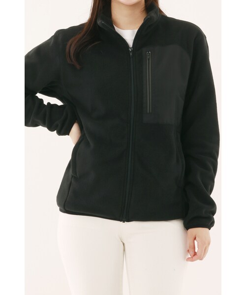 glimmer（グリマー）の「[Unisex] 238-RFJ 리플렉트 플리스 자켓（その他・BLACK/GREY/NAVY・SS/S/M/L/LL/3L/4L）」の5枚目の写真