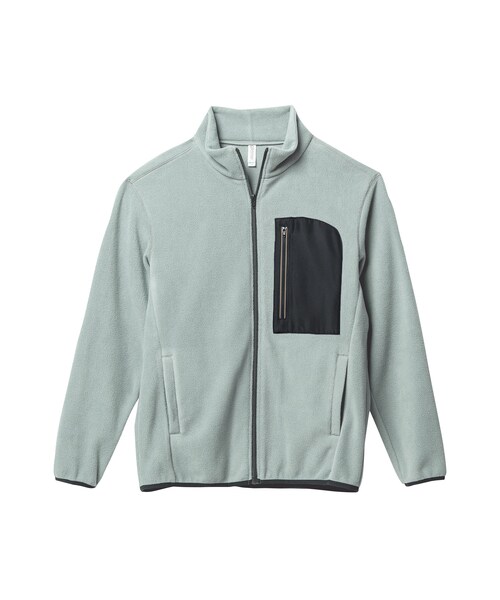 glimmer（グリマー）の「[Unisex] 238-RFJ 리플렉트 플리스 자켓（その他・BLACK/GREY/NAVY・SS/S/M/L/LL/3L/4L）」の2枚目の写真