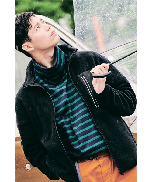 glimmer（グリマー）の「[Unisex] 238-RFJ 리플렉트 플리스 자켓（その他・BLACK/GREY/NAVY・SS/S/M/L/LL/3L/4L）」の9枚目の写真