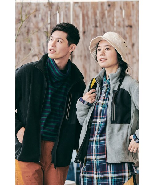 glimmer（グリマー）の「[Unisex] 238-RFJ 리플렉트 플리스 자켓（その他・BLACK/GREY/NAVY・SS/S/M/L/LL/3L/4L）」の8枚目の写真