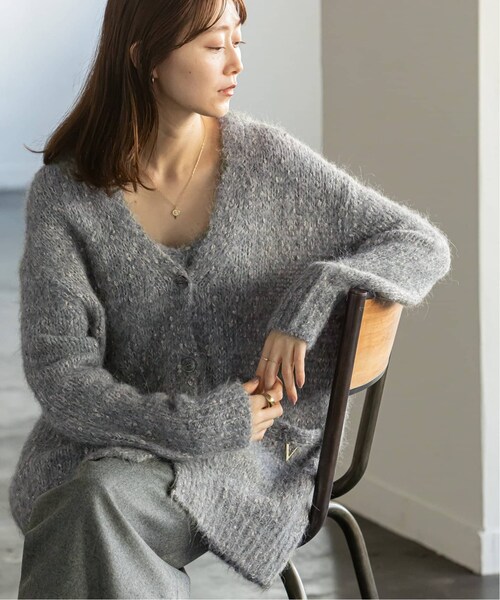 Noble（ノーブル）の「《予約》【VENIT】 ニットアンサンブル（その他・ブラック/フリー）」の2枚目の写真