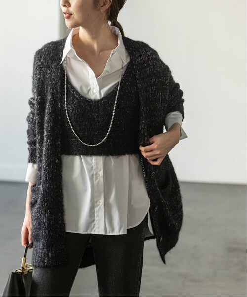 Noble（ノーブル）の「《予約》【VENIT】 ニットアンサンブル（その他・ブラック/フリー）」の6枚目の写真