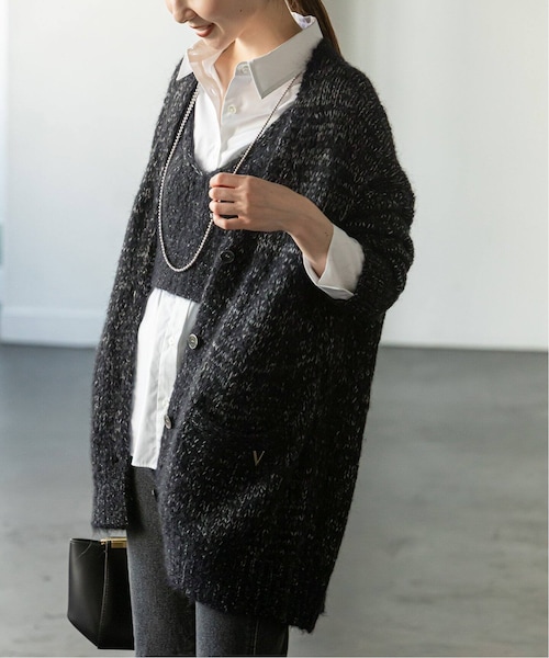 Noble（ノーブル）の「《予約》【VENIT】 ニットアンサンブル（その他・ブラック/フリー）」の3枚目の写真