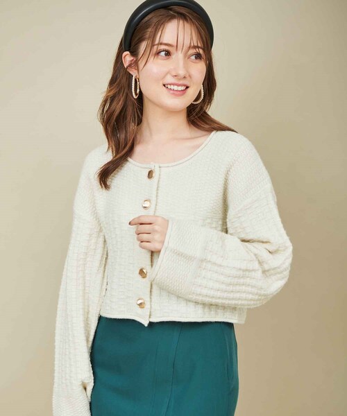 ツイードニットブルゾン ESTNATION / ツイード ニット ブルゾン｜ESTNATION ONLINE STORE