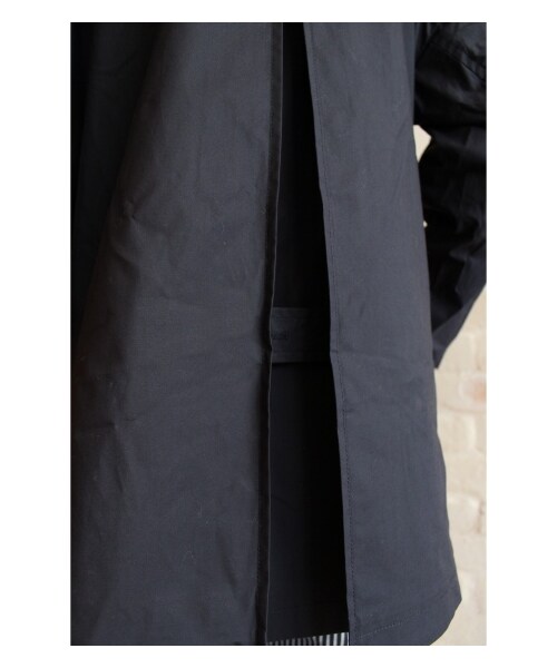 FRAMeWORK（フレームワーク）の「≪2015SS 先行予約≫ウラコーティング フードCT（その他コート・レディース・ベージュ/ネイビー・36/38）」の12枚目の写真