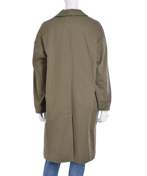 Ungrid(アングリッド)の「【Casual】ロングガウンコート(ジャケット/アウター・レディース・カーキ/キャメル・F)」の6枚目の写真