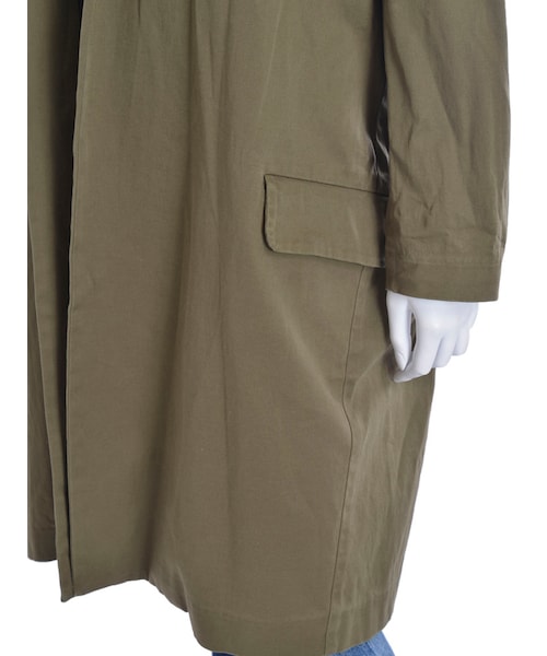 Ungrid(アングリッド)の「【Casual】ロングガウンコート(ジャケット/アウター・レディース・カーキ/キャメル・F)」の9枚目の写真