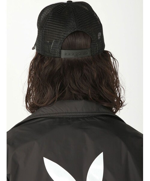 schott(ショット)の「Schott(ショット)PLAY BOY CAP(トップス・BLK/BLACK・F)」の7枚目の写真
