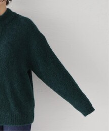 週末セール❗️ATON エイトン BABY ALPACA モックネックカーディガン JOURNAL STANDARD LUXE（ジャーナルスタンダード ラックス）の「【ATON