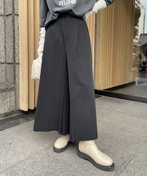 CAPRICIEUX LE'MAGE | フロントタックパンツ風スカート(スカート)
