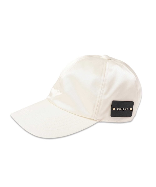 CULLNI（クルニ）の「Nylon Twill Cap（その他小物・メンズ・ECRU/BLK・Free）」の2枚目の写真