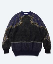 【ぬこ】TOGA PULLA　ニット JACQUARD KNIT TOGA PULLA（トーガ プルラ）の「【TOGA PULLA(トーガプルラ