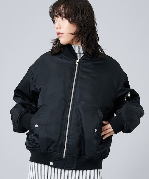 ジャケット・アウター lautshi double bomber jacket Lautashi（ラウタシー）の「Double bomber jacket（その他アウター