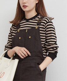 FRAMeWORK（フレームワーク）の「≪予約≫LANA SETA 1*1 別注ボーダープルオーバー（ブラック）（トップス）」