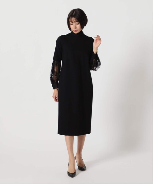 ◇新品・定価3万円・値下げ◇HARDY NOIRブラックワンピース セール】タテシワシフォンワンピース（ワンピース）｜HARDY NOIR