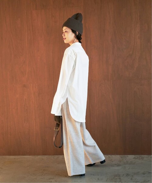 plage（プラージュ）の「《予約》Band Collar Slit Sleeves