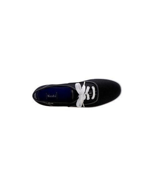 Keds（ケッズ）の「Keds® 'Champion' Canvas Sneaker (Women) (Regular Retail Price: $39.95)（スニーカー・レディース・Black・8.5 S/10 S/11 W/12 M/12 S/8.5 XW/10 M/12 W/13 S/8.5 W/13 M/9.5 W/9.5 S/9 M/9.5 M/6 W/9 W/6 S/6.5 M/6 M/5.5 XW/6.5 S/5.5 W/6.5 W/5.5 S/9 S/7 M/5.5 M/5 XW/7 S/5 W/7 W/5 S/7.5 M/7.5 S/5 M/7.5 W/4.5 M/8 M/8 S/8 XW/8 W/8.5 M/10 XW/10 W/11 M/11 S）」の5枚目の写真