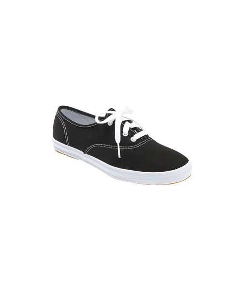 Keds（ケッズ）の「Keds® 'Champion' Canvas Sneaker (Women) (Regular Retail Price: $39.95)（スニーカー・レディース・Black・8.5 S/10 S/11 W/12 M/12 S/8.5 XW/10 M/12 W/13 S/8.5 W/13 M/9.5 W/9.5 S/9 M/9.5 M/6 W/9 W/6 S/6.5 M/6 M/5.5 XW/6.5 S/5.5 W/6.5 W/5.5 S/9 S/7 M/5.5 M/5 XW/7 S/5 W/7 W/5 S/7.5 M/7.5 S/5 M/7.5 W/4.5 M/8 M/8 S/8 XW/8 W/8.5 M/10 XW/10 W/11 M/11 S）」の2枚目の写真