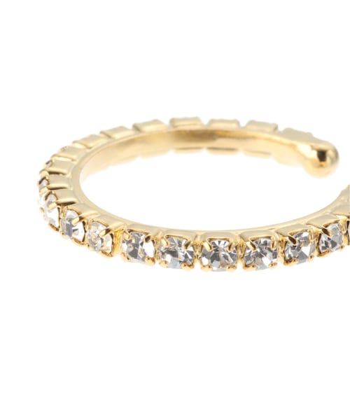 Spick & Span（スピックアンドスパン）の「Zir Basic Cuffs イヤーカフ （片耳）（腕時計・ゴールド/(090)/フリー/在庫あり）」の3枚目の写真