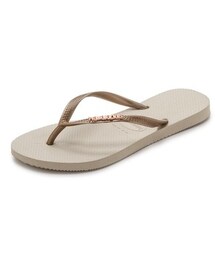 havaianas | Havaianas Slim Logo Metallic Flip Flops(サンダル)