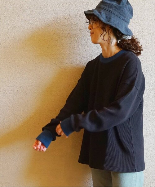 SANSE SANSE / サンセサンセRufu WAFFLE PULLOVER SANSE SANSE / サンセサンセRufu WAFFLE PULLOVER