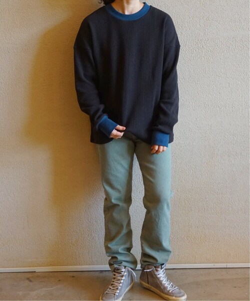 SANSE SANSE / サンセサンセRufu WAFFLE PULLOVER SANSE SANSE / サンセサンセRufu WAFFLE PULLOVER