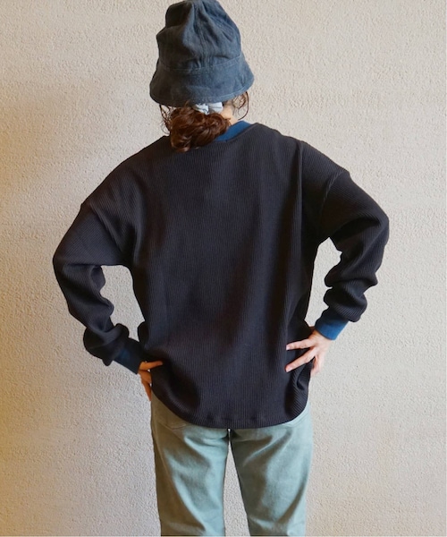 SANSE SANSE / サンセサンセRufu WAFFLE PULLOVER