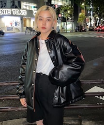 CIAOPANIC（チャオパニック）の「リバーシブル ボリュームコーチジャケット（ブルゾン）」