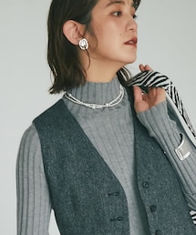 RIVE DROITE | 予約【MAUA JEWELRY】別注ランダムパール×シルバーレイヤードネックレス(ネックレス)